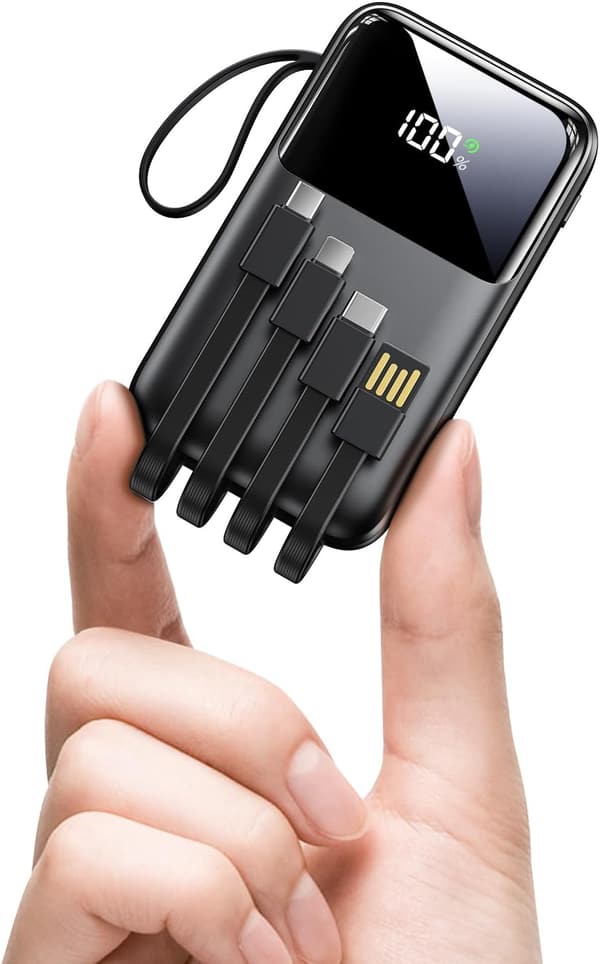 大容量30000mAh モバイルバッテリー 6台同時充電 急速充電 Type-C & USB-A出力 持ち運び便利 PSE認証済み