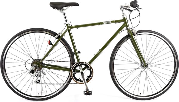 初心者向け シマノ6段変速 クロスバイク 700C 28C スタイリッシュデザイン 通勤通学用 大人女性用