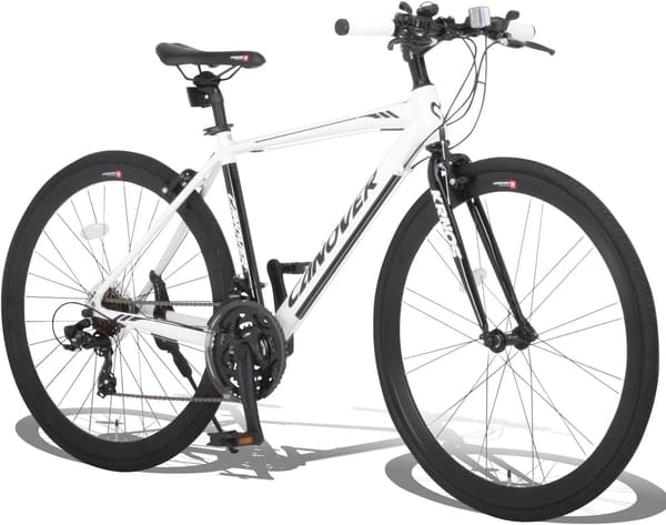 カノーバー クロスバイク シマノ21段変速 アルミフレーム CAC-028