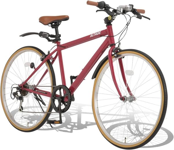 通勤通学向け26インチクロスバイク メンズ シマノ製6段変速 ACR-001