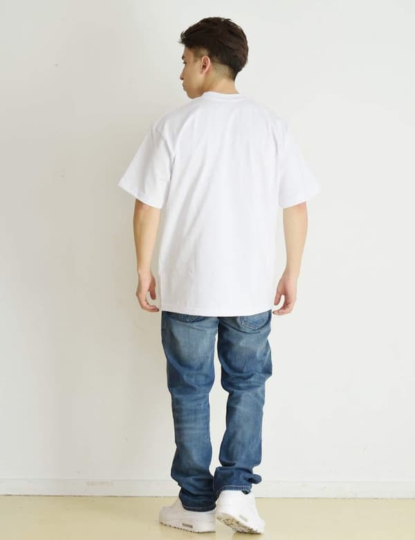 作業用 メンズ 半袖 厚手 Tシャツ 大きいサイズ 無地