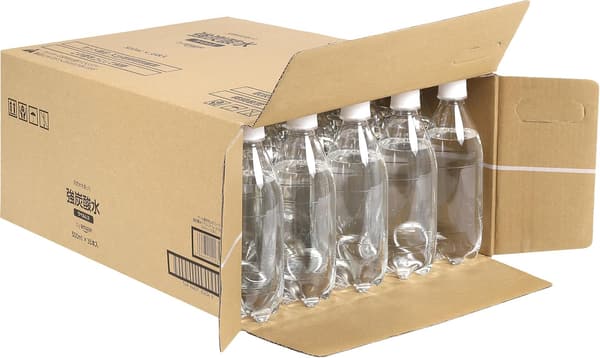 ラベルレス強炭酸水 500ml×35本セット