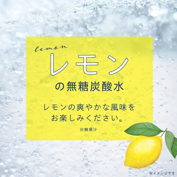 レモン風味のシリカ含有強炭酸水 500ml×24本