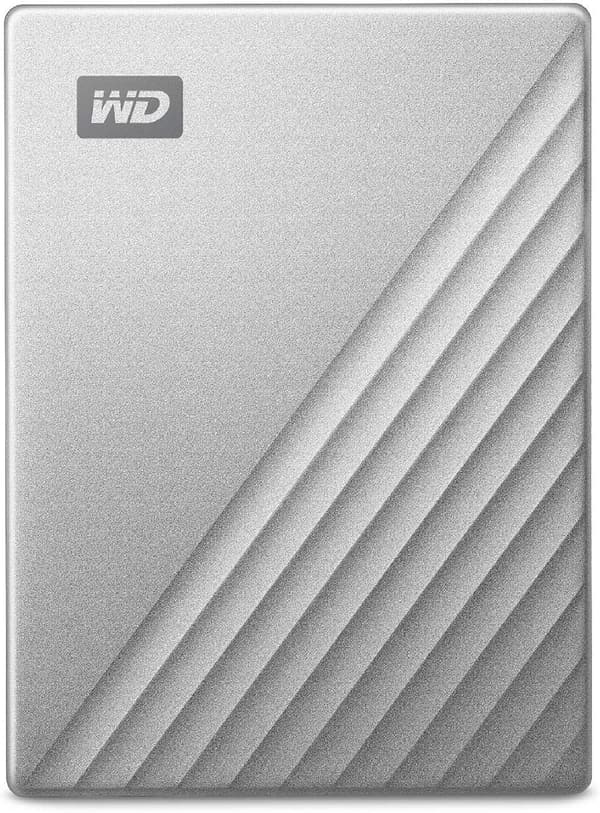 Mac対応ポータブル4TBハードディスク - USB TYPE-C、タイムマシン対応、3年保証