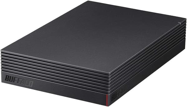 4TB ブラック 外付けハードディスクドライブ スタンダードモデル