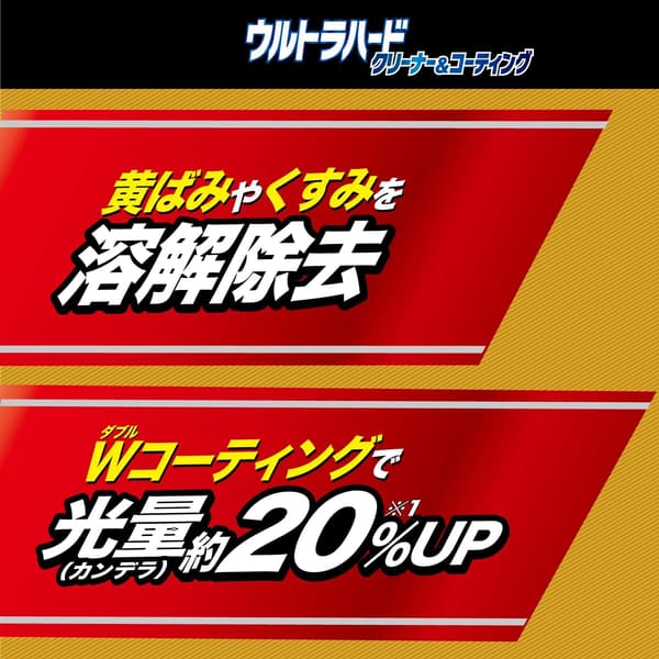 ウルトラハードクリーナー・コーティングヘッドライト用【B-40】レッド