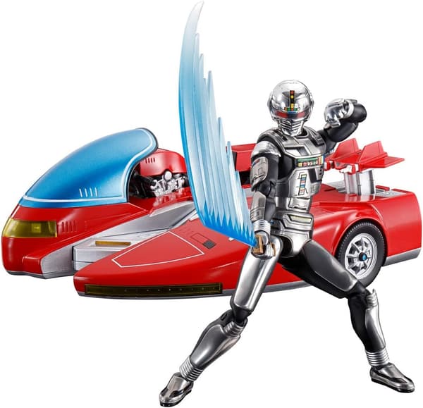 宇宙刑事ギャバン＆サイバリアン ダイキャスト可動フィギュアセット