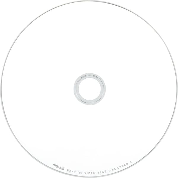 マクセル ブルーレイディスク BD-R 録画用 50枚入 25GB スピンドルケース インクジェット対応
