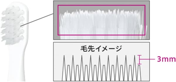 パナソニック 極細毛ポケットドルツ 電動歯ブラシ ペールピンク