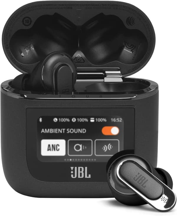 JBL TOUR PRO 2 ブラック ワイヤレスイヤホン ハイブリッドノイズキャンセリング/ワイヤレス充電対応