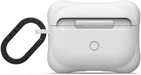 AirPods Pro ケース（第1世代 & 第2世代） - ウェーブ シリコン ホワイト