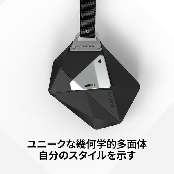 AirPods Proケース（第1/第2世代対応）シリコン製ロック付き全面保護カラビナ付き - ブラック