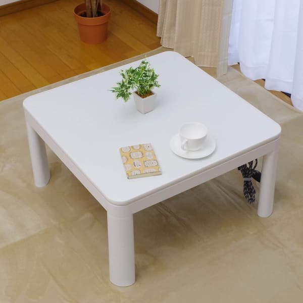 リバーシブル天板のカジュアルこたつテーブル 60×60×38.5cm