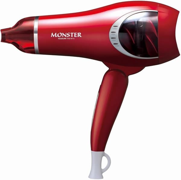 大風量コイズミヘアドライヤー モンスター レッド KHD-W710/R