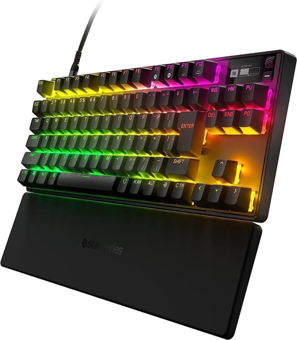 ゲーミングキーボード Tenkeyless 有線 日本語配列 Apex Pro TKL OmniPointスイッチ 64861 ブラック