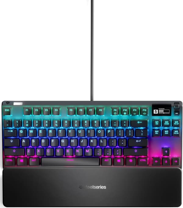 ゲーミングキーボード Apex Pro TKL 有機ELディスプレイ付き 英語配列
