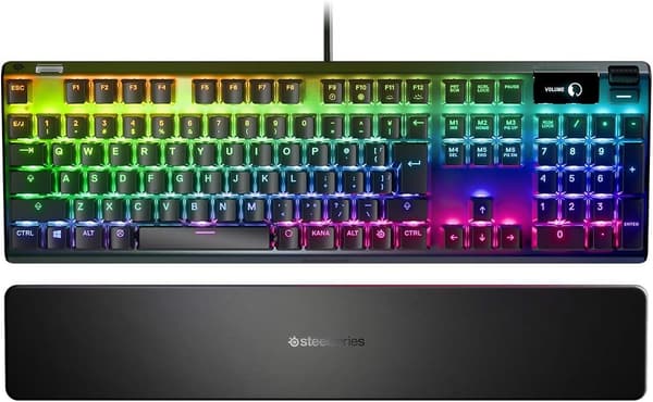 Apex 7 有機EL搭載ゲーミングキーボード 青軸 日本語配列