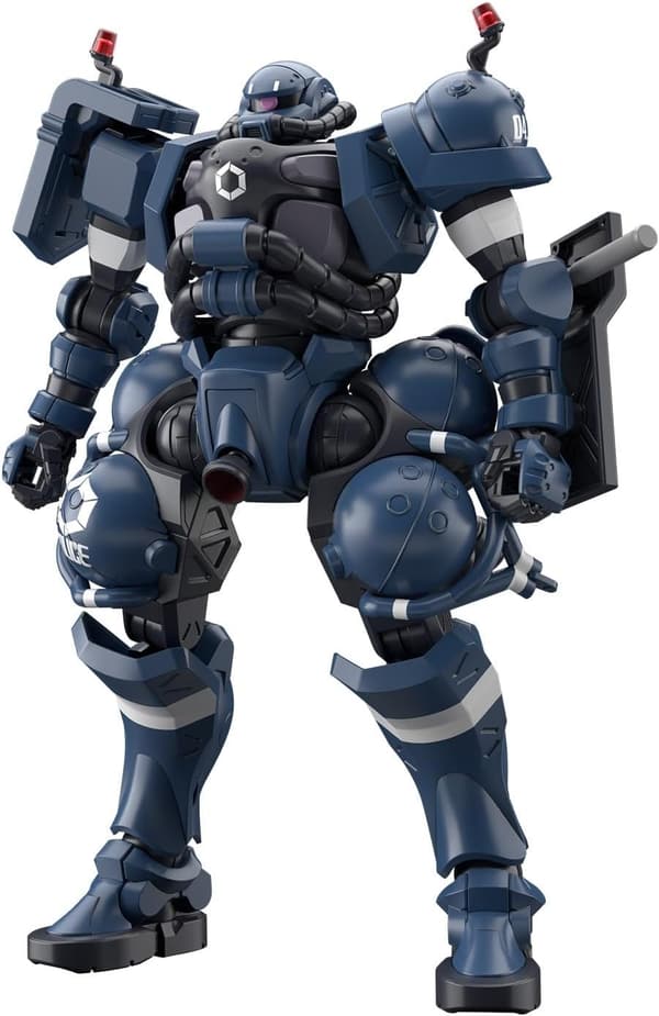 HG 機動戦士ガンダム GQuuuuuuX 軍警ザク 1/144スケール プラモデル