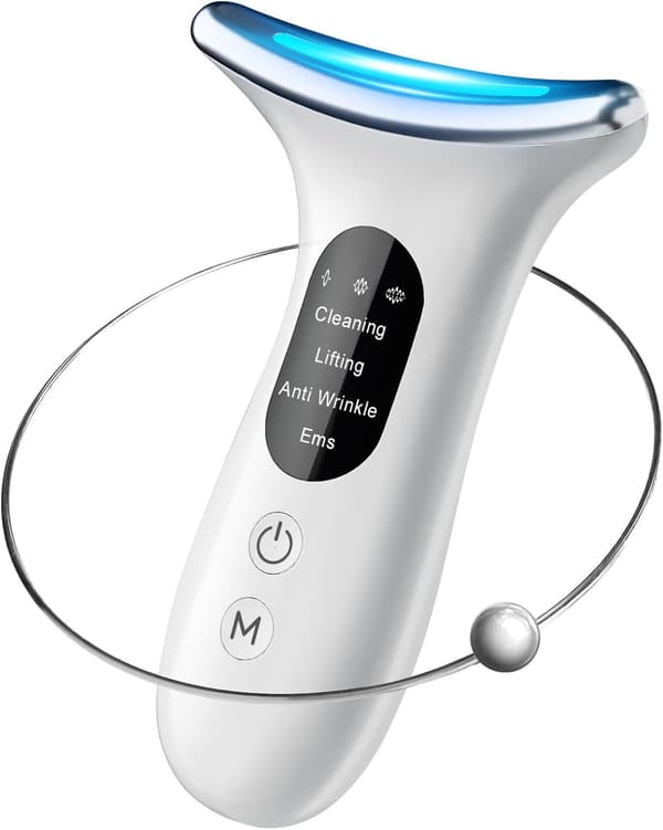 誕生日や母の日に最適な家庭用EMSリフトアップ美顔器 USB充電式 超軽量