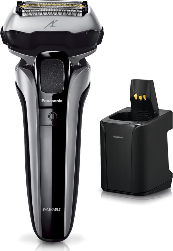 ラムダッシュPRO メンズシェーバー 5枚刃 洗浄器付き シルバー ES-LV7H-S