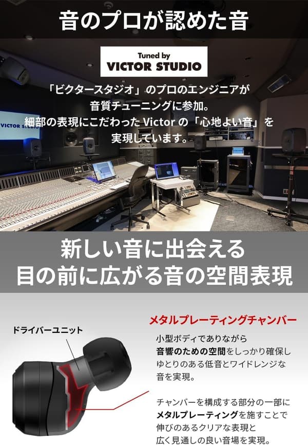 Bluetoothワイヤレスイヤホン ノイズキャンセリング 最大21時間再生 防水 マイク付き ブロンズ