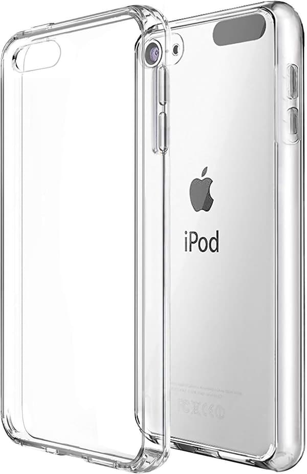 iPod Touch 第7世代専用 耐衝撃クリアケース TPUシリコン