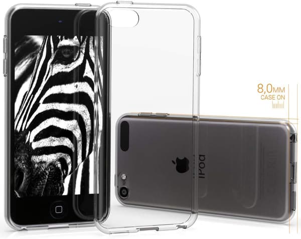Apple iPod Touch 6G/7G対応 TPUシリコン透明ケース - 耐衝撃スリムカバー