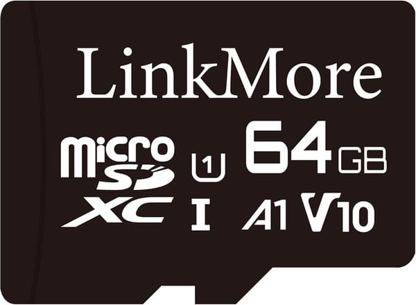 64GB U1/A1/V10 MicroSDXCカード SDアダプター付 読込最大95MB/s