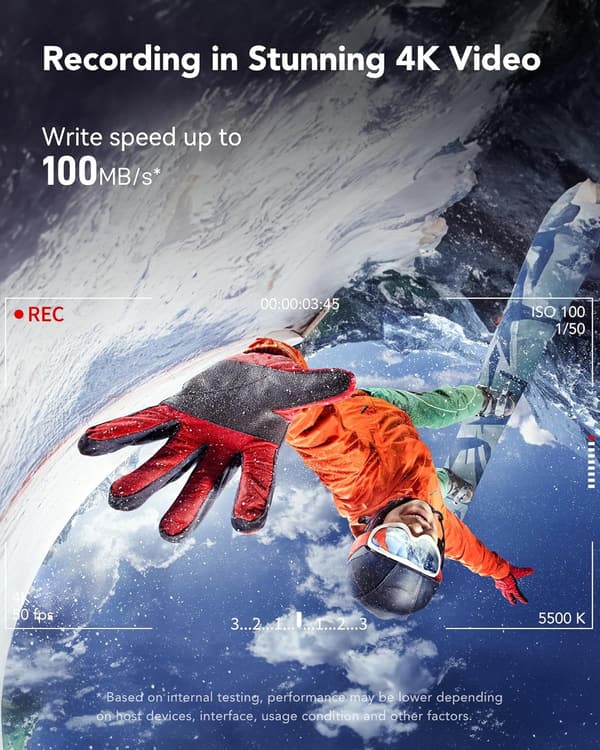 Lexar 64GB MicroSDカード UHS-I C10 U3 A2 V30対応 高速フラッシュメモリー