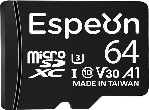 Espeon 64GB MicroSDXCカード UHS-I U3 A1 V30 - 最大95MB/s読出速度、SDアダプター付