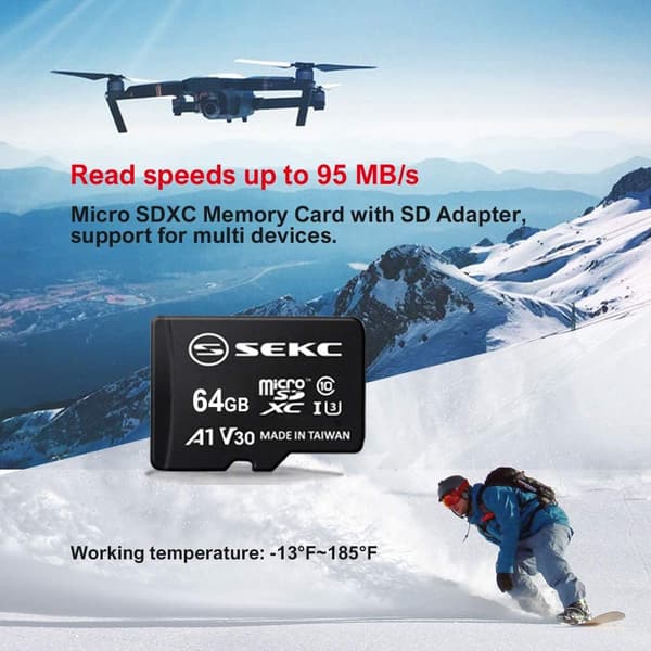 【Amazon.co.jp 限定】64GB microSDXCカード A1 UHS-I V30 Class10対応 4K ULTRA HD 用 SDアダプタ付