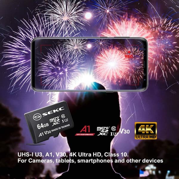 【Amazon.co.jp 限定】64GB microSDXCカード A1 UHS-I V30 Class10対応 4K ULTRA HD 用 SDアダプタ付