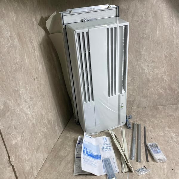 窓用冷房専用ウインドエアコン[ReLaLa] CW-1624R-WS シェルホワイト