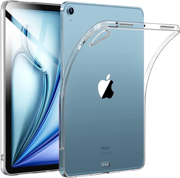 iPad Air 11 (第7世代/M3) 専用耐衝撃クリアケース - 軽量・擦り傷防止・対応タブレット用