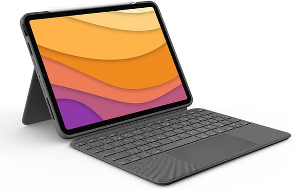 iPad Air 10.9インチ 第4・5世代対応 トラックパッド付きキーボードケース Combo Touch 日本語キーボード オックスフォードグレー