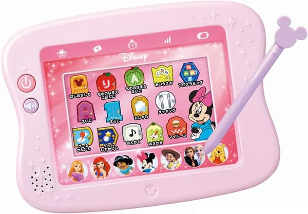 ディズニーキャラクター付きマジカルプレイタイム ドリームトイパッドプラス