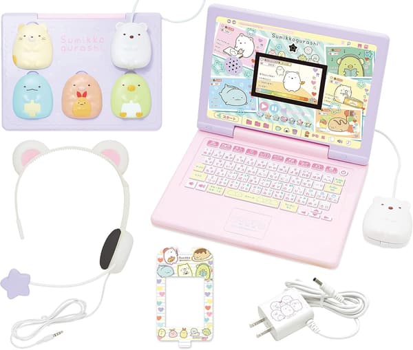 すみっコぐらしヘッドセットカメラ付きパソコンMY LIVE