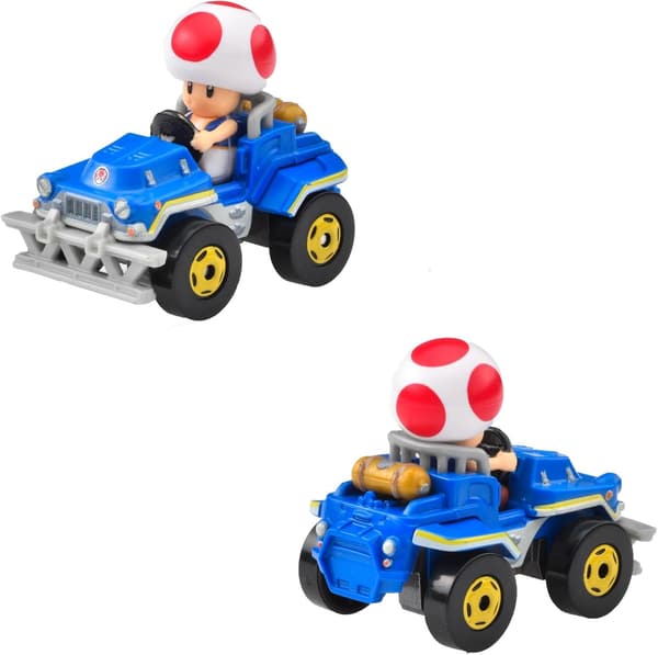 マリオカート4パック - ホットウィール ザ・スーパーマリオブラザーズ・ムービー【3歳以上】