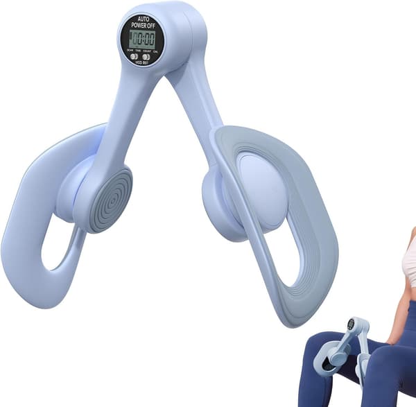 産後ダイエットに最適な内転筋トレーニングマシン 360度回転・負荷12KG・滑り止め付き