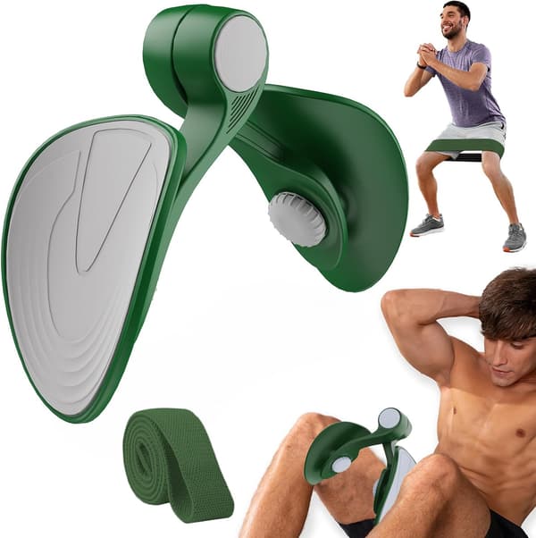 内転筋骨盤底筋トレーニング器具 12kg - 足痩せ・美尻・簡単ストレッチ用