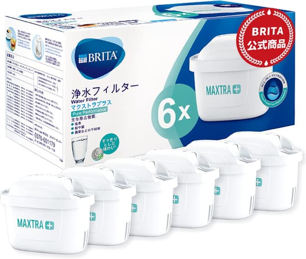 マクストラプラス 交換用カートリッジ 6個セット【日本正規品】