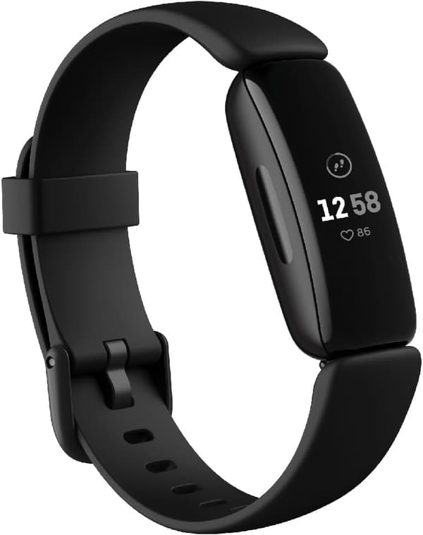 Fitbit Inspire2 フィットネストラッカー ブラック L/Sサイズ 心拍計【日本正規品】