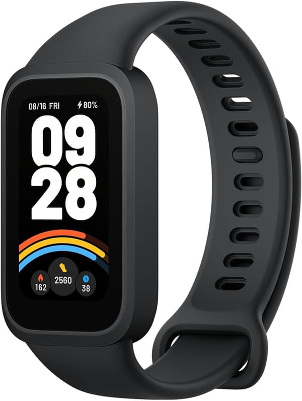 シャオミ スマートウォッチ Xiaomi Band 9 アクティブ 24時間健康管理 軽量デザイン ブラック