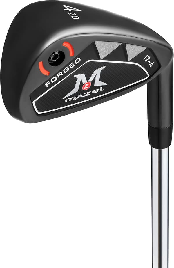 9本セット メンズ右用 MAZEL (マゼル) FORGED スチールシャフト ゴルフクラブアイアンセット
