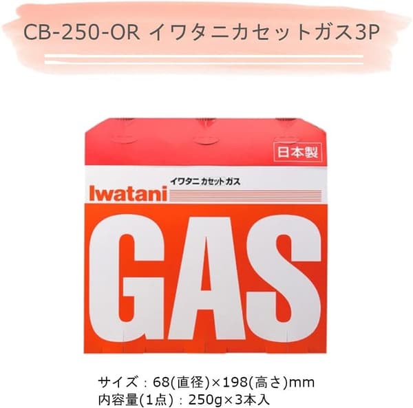 イワタニ カセットガス 250g×12本（4個セット）