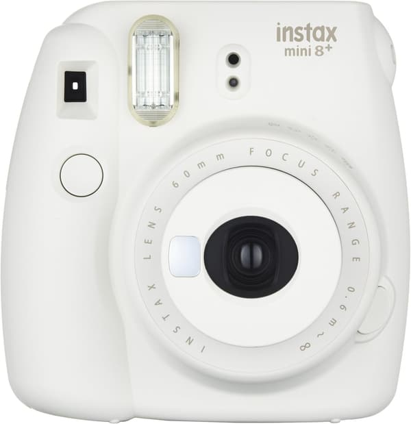 接写レンズ付き FUJIFILM チェキ instax mini8プラス バニラ