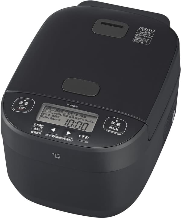 極め炊き 5.5合 圧力IH炊飯器 スレートブラック 日本製 NW-YB10AM-BZ
