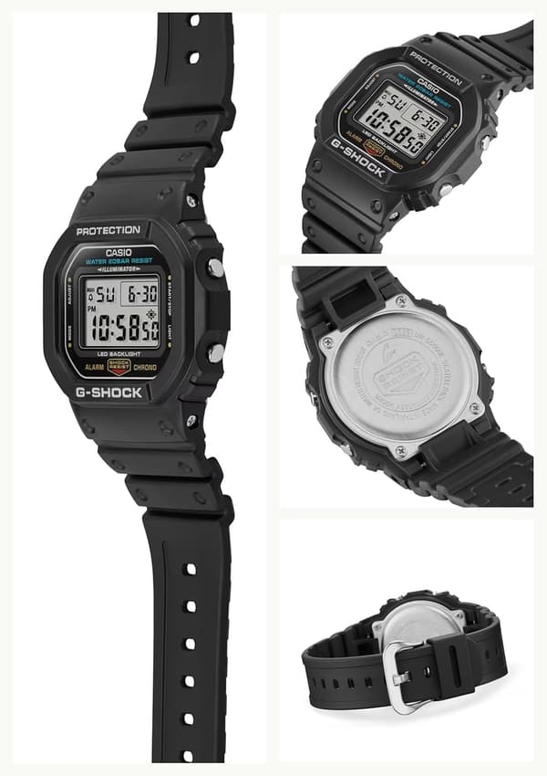メンズ ジーショック 腕時計 ブラック DW-5600UE-1JF【国内正規品】