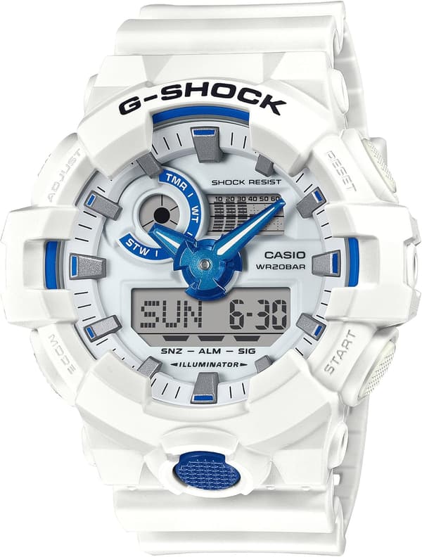 ホワイト メンズ 腕時計 G-SHOCK HIDDEN GLOW GA-700HDS-7AJF【国内正規品】