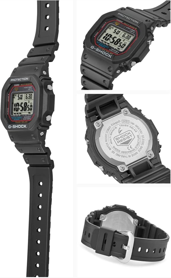 電波ソーラー腕時計 メンズ用 スーパーイルミネーター ブラック GW-M5610U-1JF